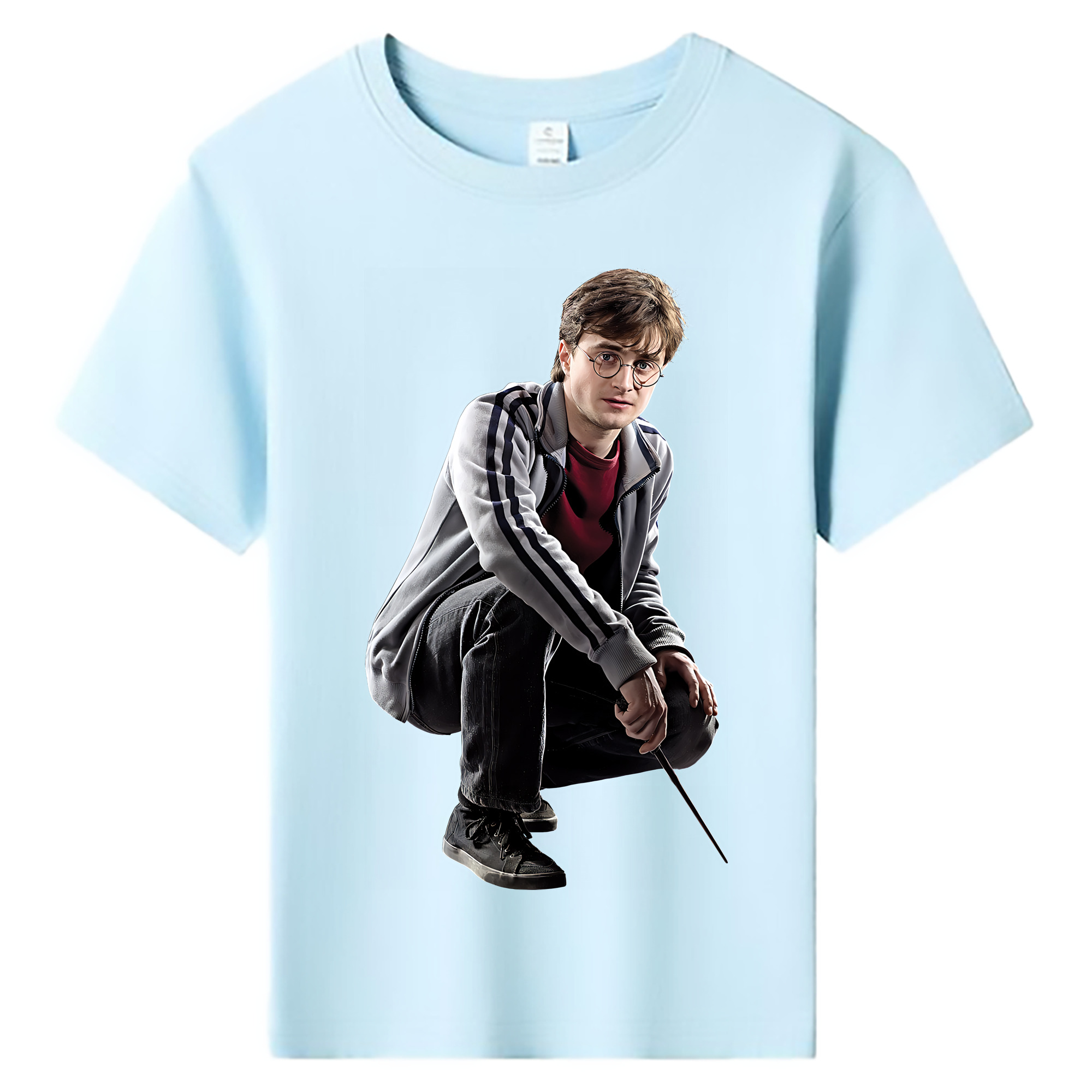 （画像用） Harry Potter ハリー・ポッターシリーズ 綿100％キッズTシャツ（フロントプリント）